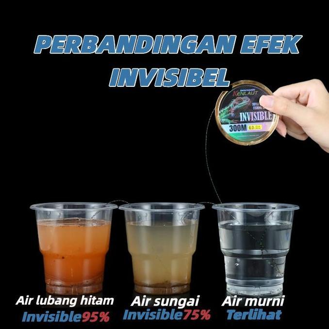 Fishing- Senar Pancing Nilon 300M Speckle Panjang