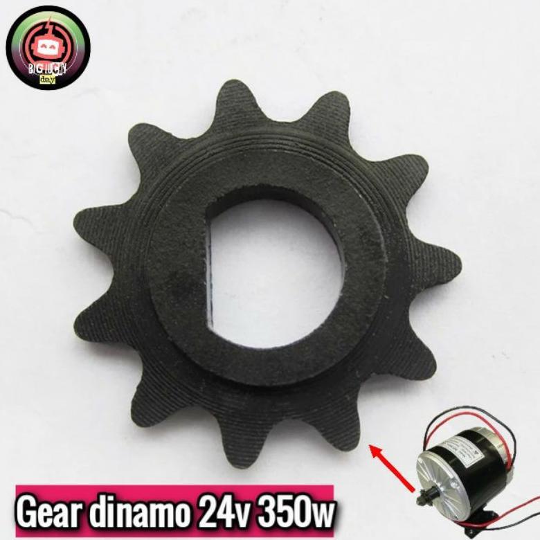 GEAR DINAMO 24V 350W SKUTER ELEKTRIK MR.JACKIE S899 SCOOPY SCOOTER MOTOR MY1016 GIR KECIL SPAREPART