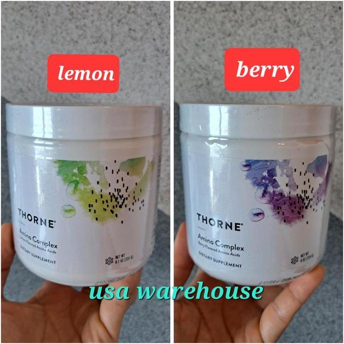 Thorne Amino Complex Amino acids BCAA EAA asam amino USA