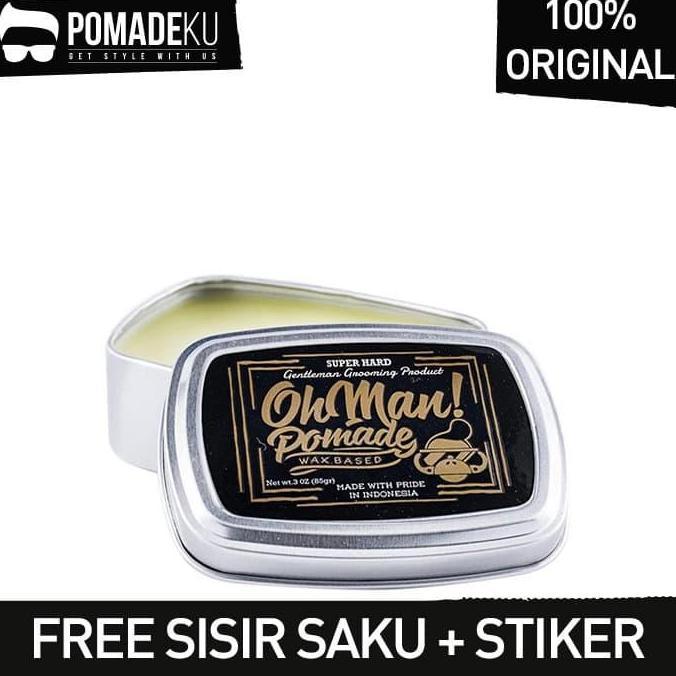 Careya- Oh Man Pomade Mystic Gold Strong Hold Oil Based