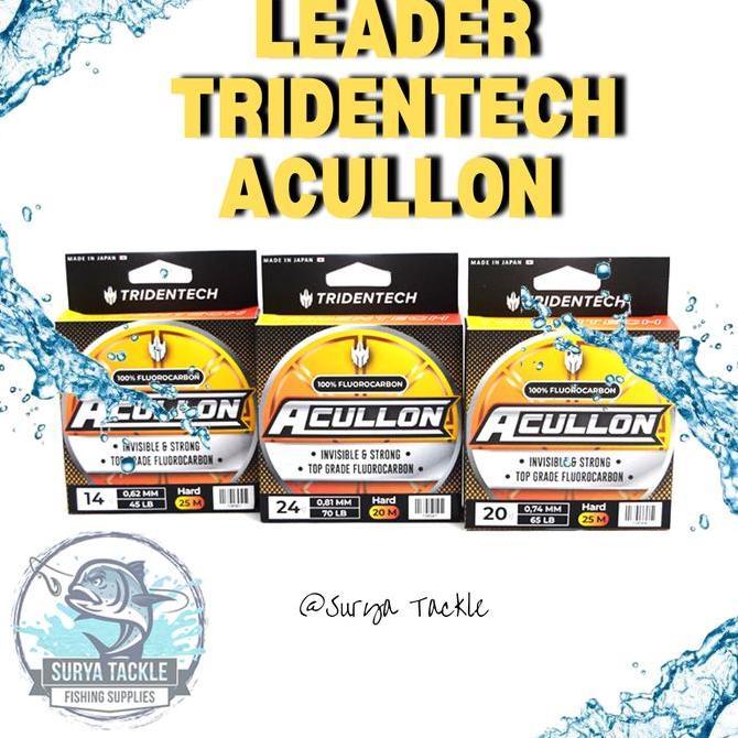 Senar Leader Tridentech Acullon Fluorocarbon 100%