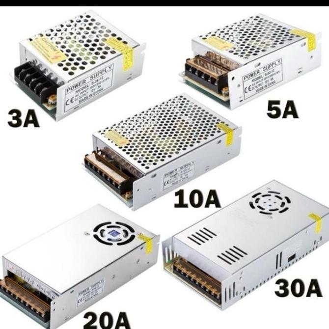 Lock- Adaptor 12V 20A Psu Power Suply Cctv Led Strip 12 Volt 20 Ampere