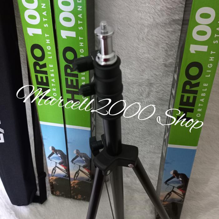 PROMO DISKON - Tripod lampu/ LightStand EXCELL HERO 100 Original excell