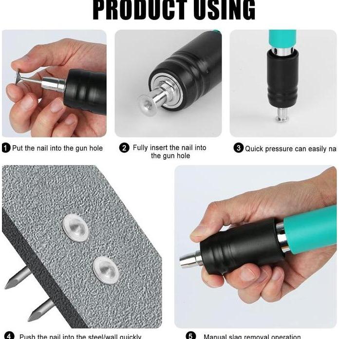 BELTER Alat Paku Beton Besi Baja Nail Gun Rivet Tools / Fastering Gun