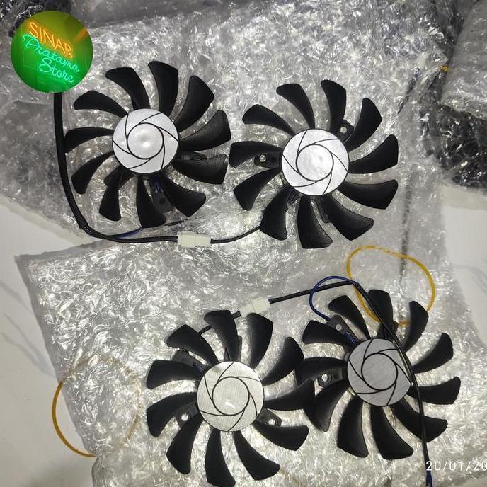 TERBARU - Fan Vga Msi 75mm 2pin Gtx 1050 1050 ti 1650 Universal