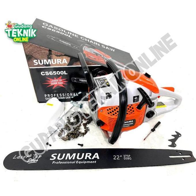 QUIXOTE Mesin Gergaji Chain Saw SUMURA 22 inch Laser Tip - Chainsaw SUMURA