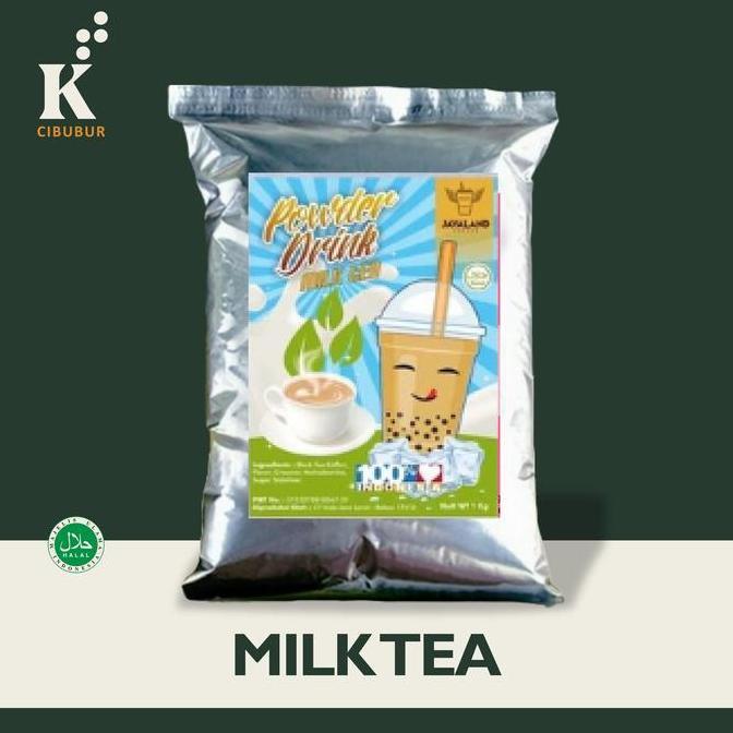 Xoxo- Javaland Bubuk Reguler Milk Tea 1Kg Bubuk Kiloan Minuman Kilograman Dari Javaland