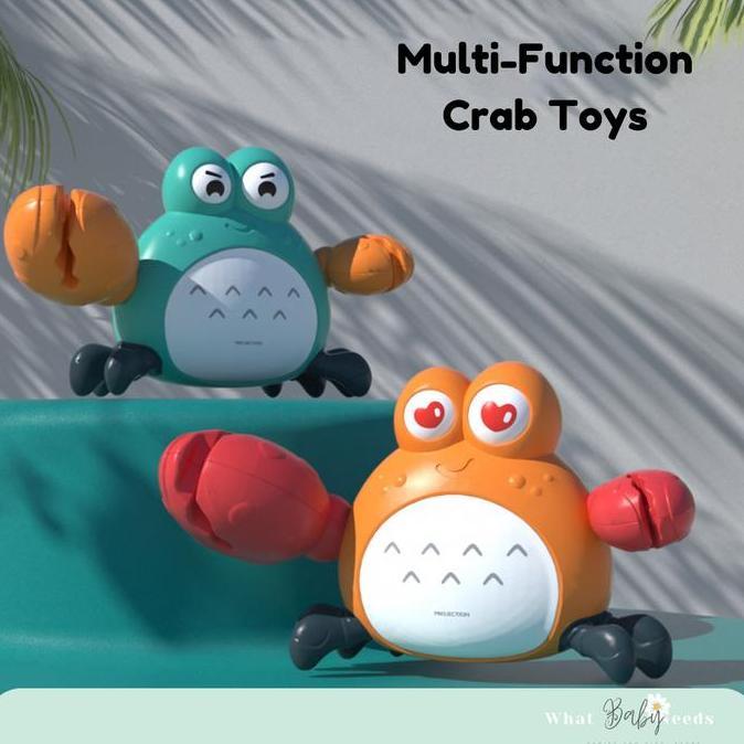 [SHOPP HOUSE] Crab MultiFunction Music Toy / Mainan Edukasi Anak Mainan Interaktif