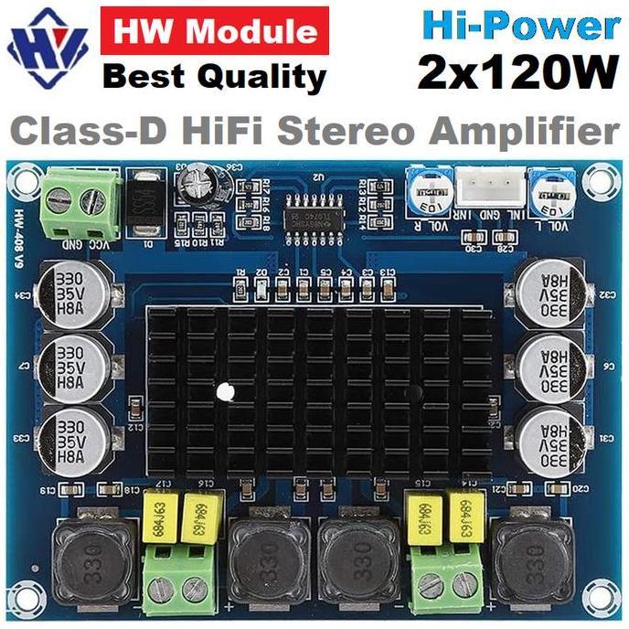 Wkpro- Tpa3116 Tpa3116D X 10W Class D Hifi Stereo Power Amplifier M543 Kit