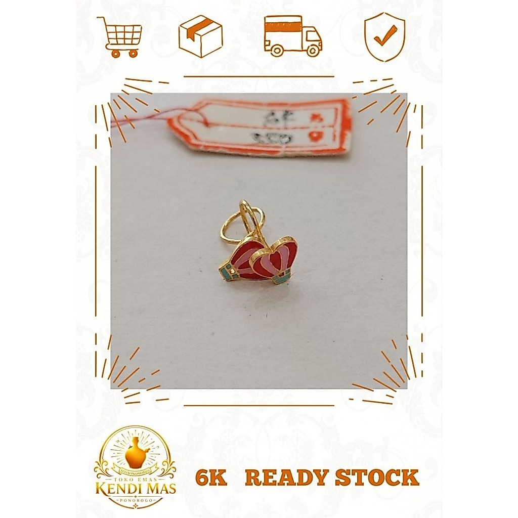 Anting Emas Loop / Toge Baloon 6K