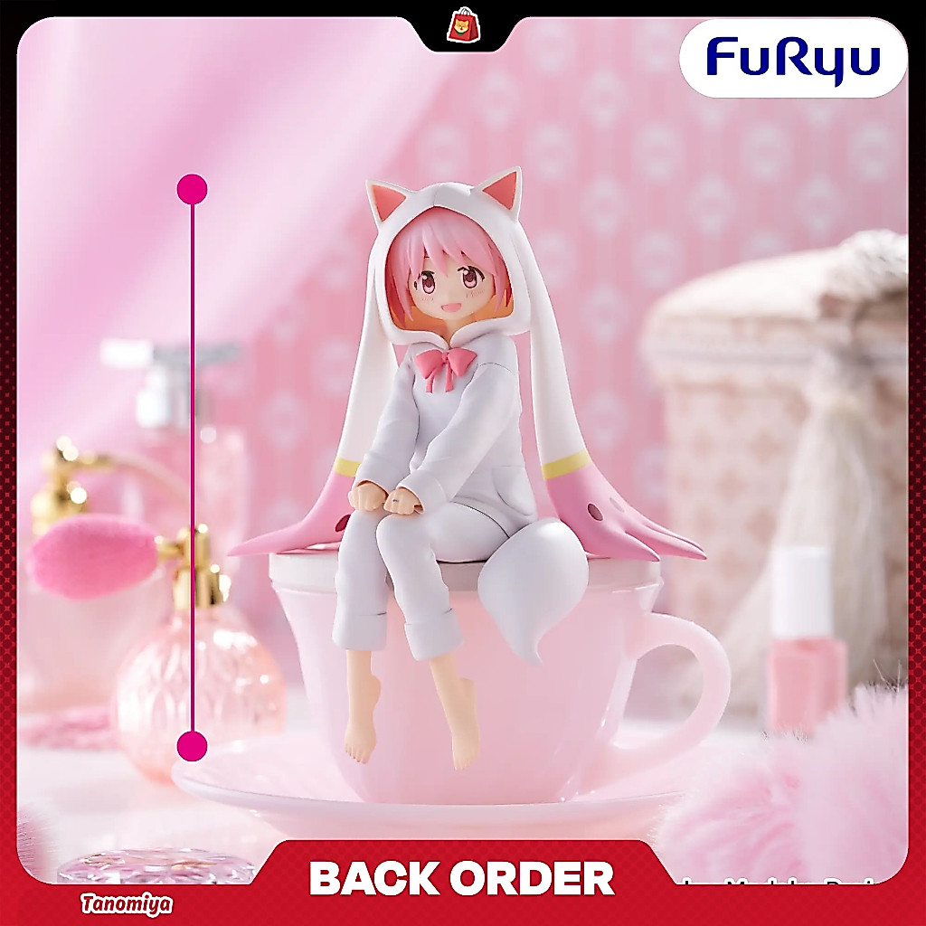 [BACKORDER] Noodle Stopper Figure Kaname Madoka Pajama ver. - Puella Magi Madoka Magica