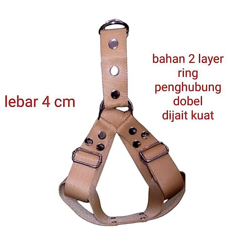 MURAHH harness anjing kuat 2 layer