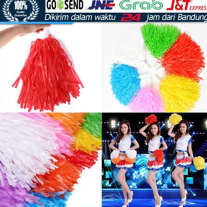 ZANLOZ PomPom Cheerleader Nari Tari Rumbai / Pom pom Cheerleader