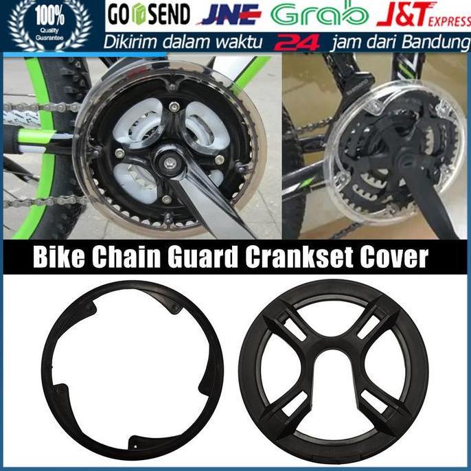 HAZTFRIOR Crankset Sepeda Pelindung Rantai Sepeda Lipat Crank Protector / pelindung crankset sepeda 