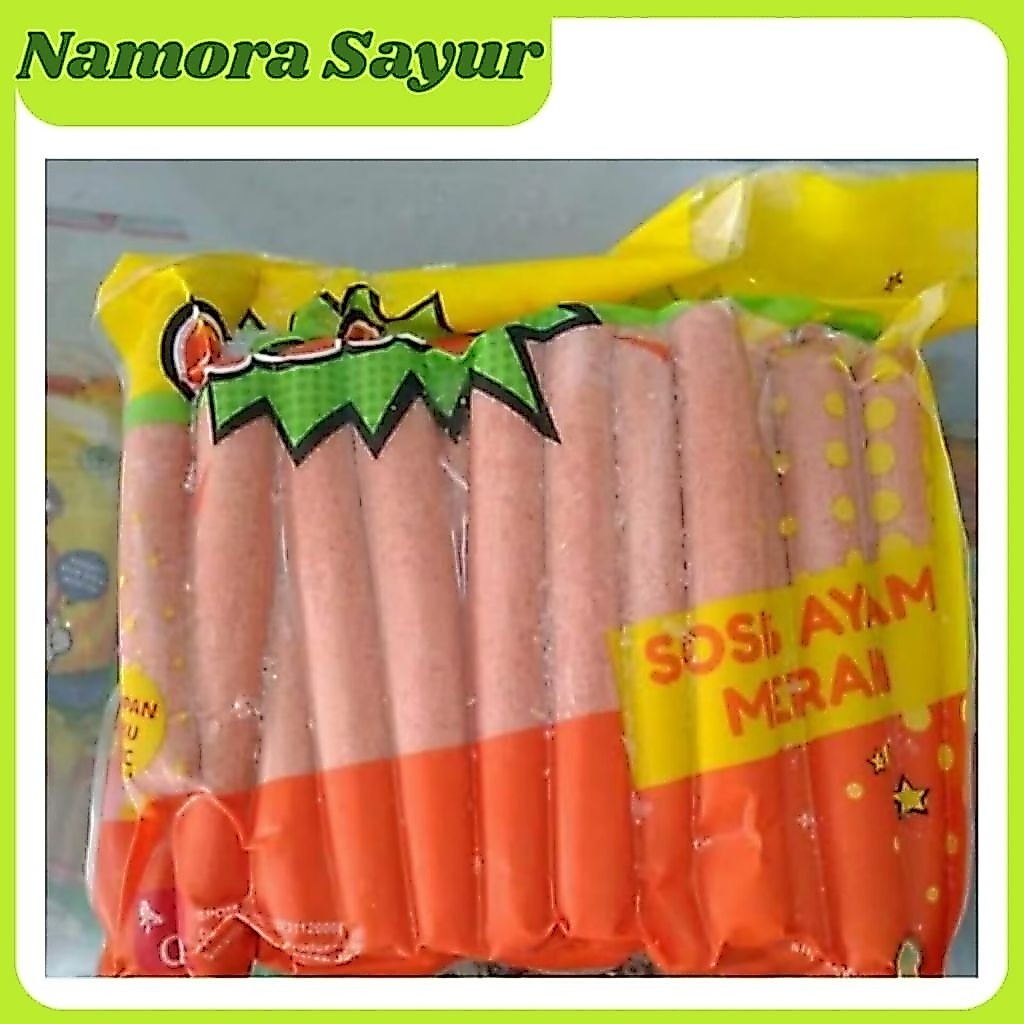 Asimo Sosis Ayam Merah 1 kg | Sosis Asimo