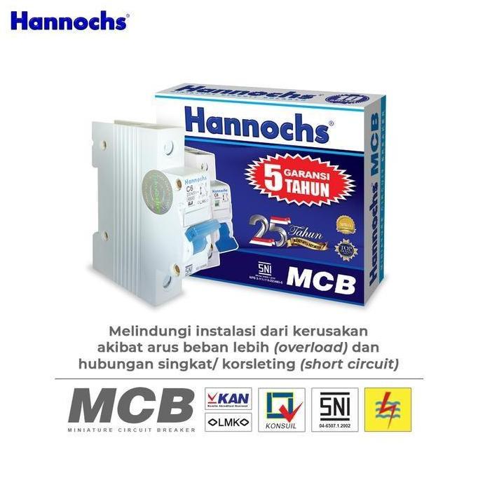 Soso- Mcb Hannochs 1 Phase A 4A 6A 10A 16A 0A 5A 3A 40A Mcb Pln Meriah Hannochs Mcb