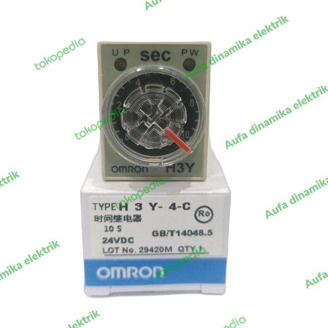Soso- H3Y-4-10S 4Vdc Timer Omron H3Y-4-4Vdc H3Y4 Timer Omon