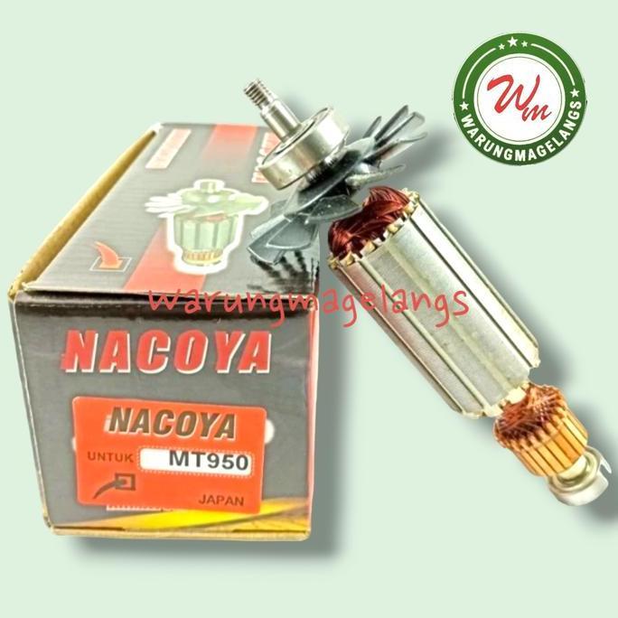 Armature Angker Rotor Nacoya Mesin Gerinda Maktec Mt 950 Mt950