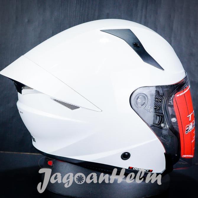 Helmet- Kyt Helm Ttr Jet | Solid | Ttr-Jet Double Visor Motorcycle