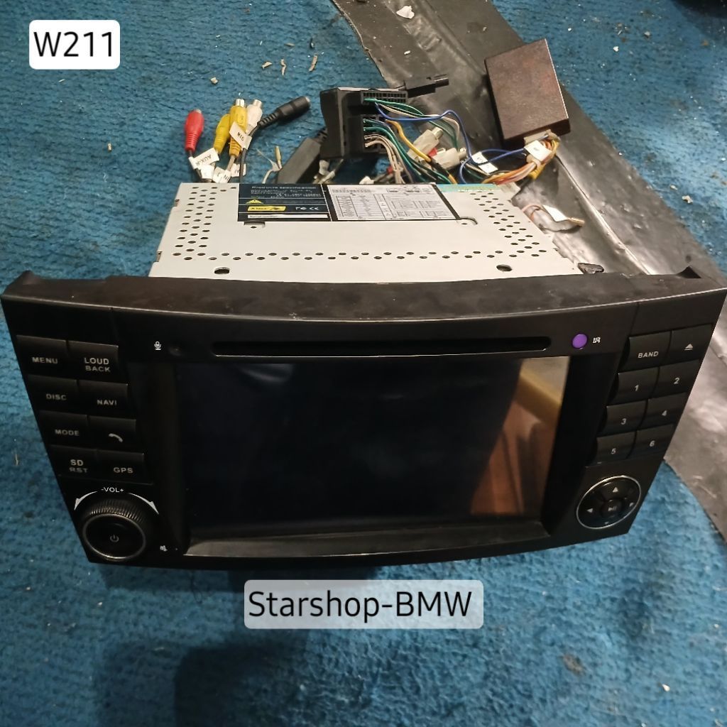 DoubleDin Headunit Mercedes Benz W211 E-Class