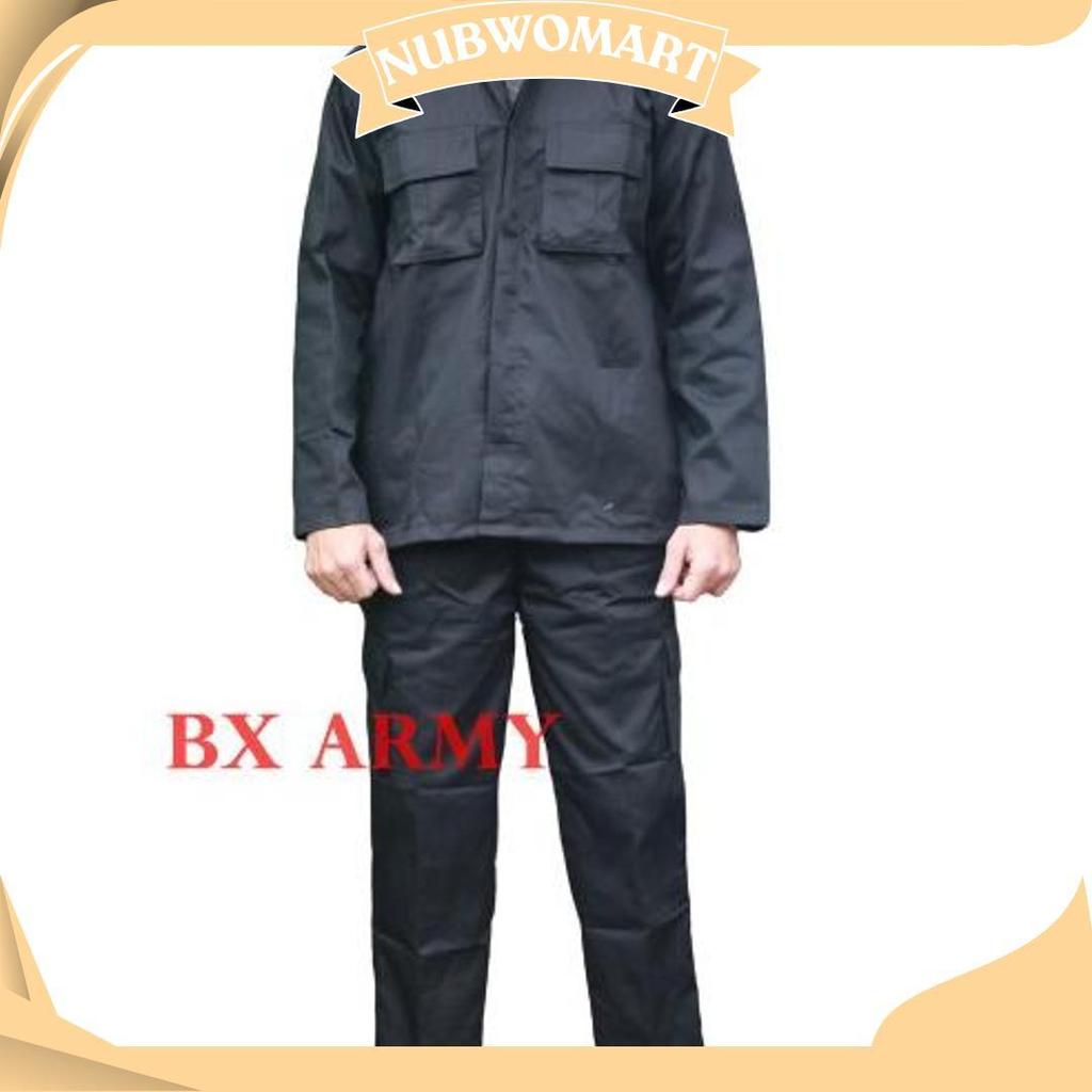 Seragam pdl security Baju PDL satpam  + atribut lengkap grosir murah COD BX Cod