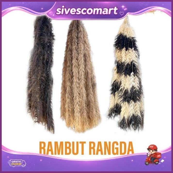 Rambut Rangda - Bok Rangda - Rambut Rangda Bali - Rangda Bali - Bulu Rangda - Bulu