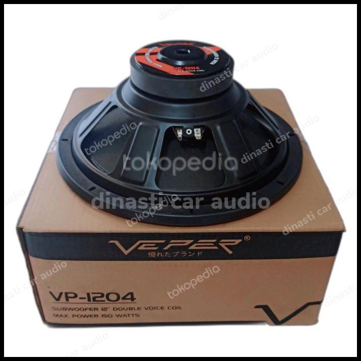 HOT DEAL SUBWOOFER VEPER 12 INCH DOBLE VOICE COIL - SUBWOOFER VEPER VP-1204 