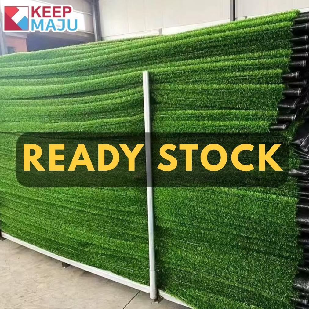 25M Karpet Rumput Sintetis Rumput Palsu Karpet Luar Ruangan Dekoratif Mat Rumput Hijau New