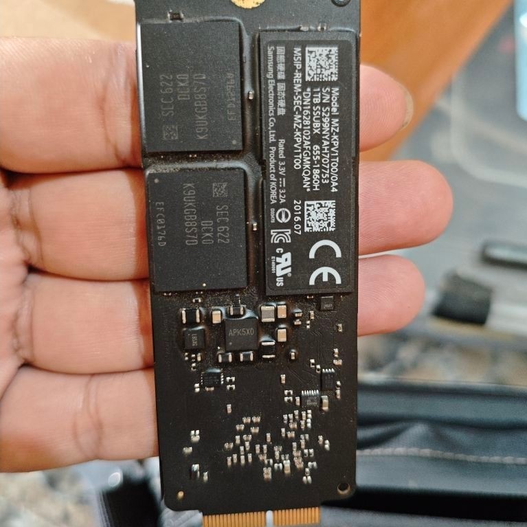 SSD 1 TB MACBOOK PRO 15 2015
