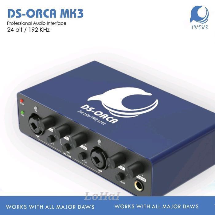 DS ORCA MKII SOUNDCARD DOLPHIN DS-ORCA MK2 DS ORCA MK3 AUDIO INTERFACE DS ORCA ORIGINAL ORIGINAL DAN