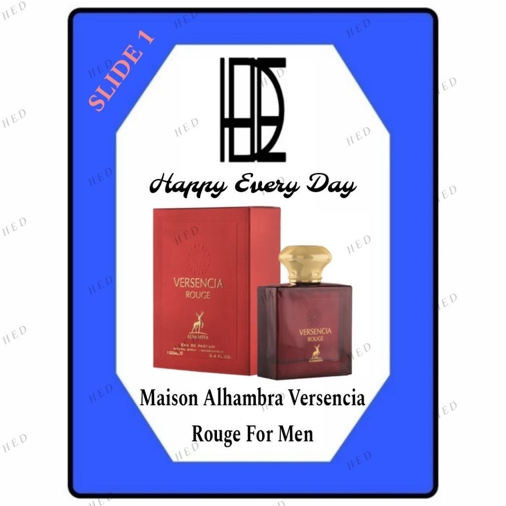 Parfum Refill M. Alhambra Versencia Rouge For Men