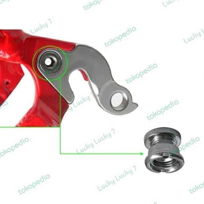 Promo Baut Anting Rd Sepeda Polygon Baut Dropout Rd Sepeda United Element  Baut Hanger Rd Thrill Cod