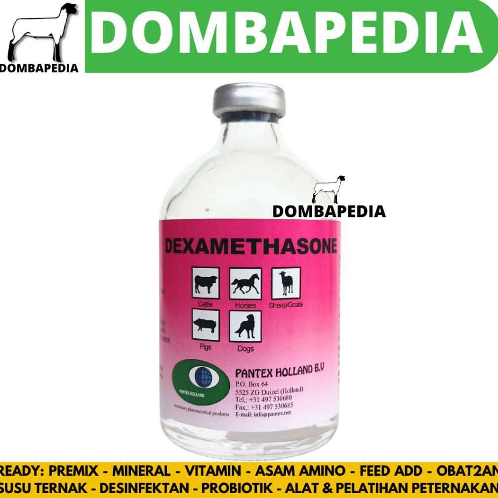 PROMOOO PANTEX DEXAMETHASONE 100 ML - OBAT HEWAN ANTI RADANG ANTI INFLAMASI TERNAK SAPI KAMBING ANJI