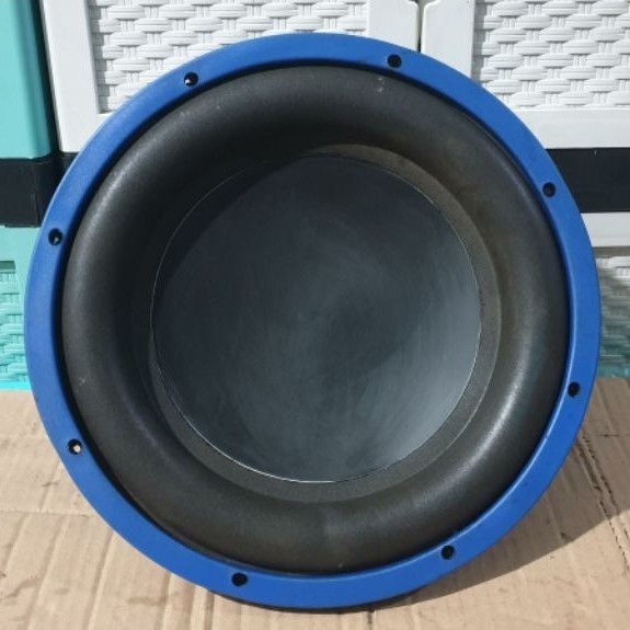 subwoofer mobil 12inch double voice coil punch p1268 second normal siap pakai sudah di tes