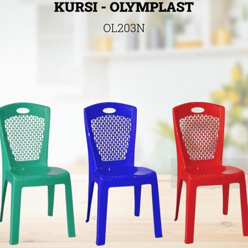 Kursi Plastik Kokoh Olymplast Ol203N (Tanyakan Warna Sebelumnya)