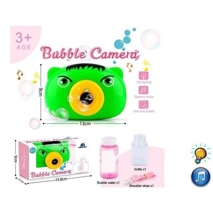 Allthebest- Mainan Bubble Tiger 628-6A Mainan Kamera Bubble Busa Sabun