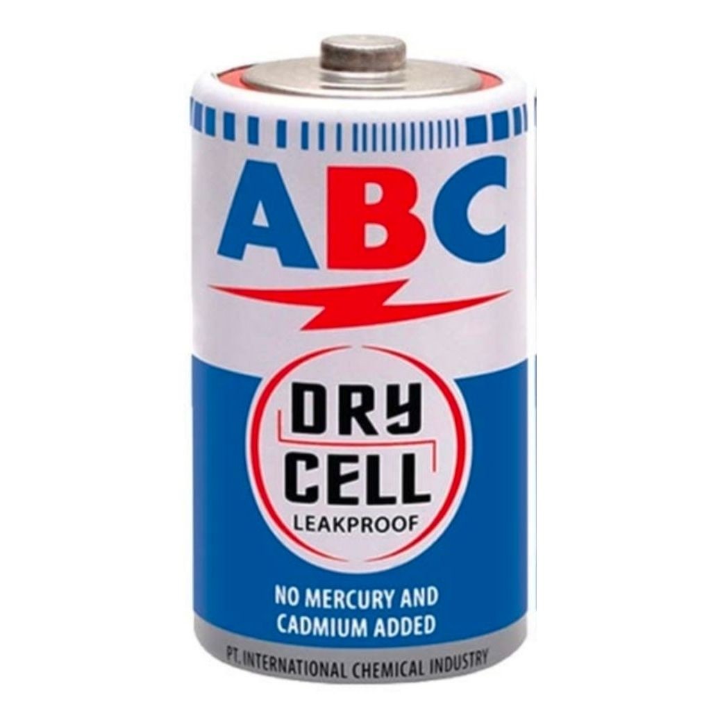 Baterai D R20 ABC Biru besar