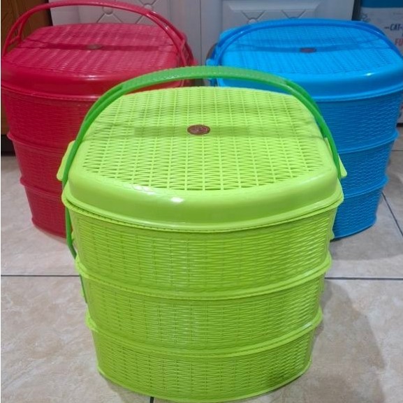 tenong segi maspion/cake container maspion