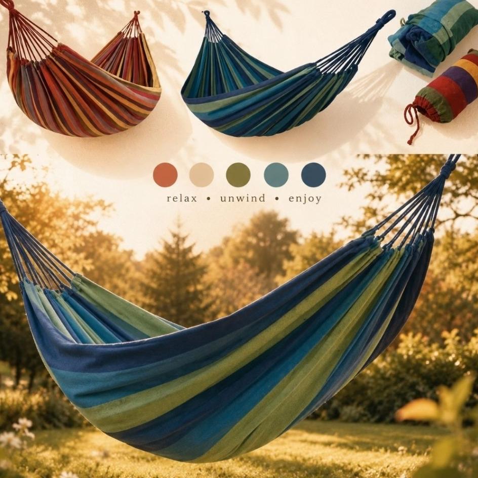 Gs Hammock Ayunan Kasur Gantung Camping 175X70