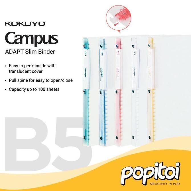 NEW KOKUYO Campus ADAPT Slim Binder B5