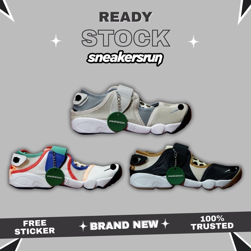 Sepatu Wanita Air Rift Aqua Rift Ninja White Multicolour