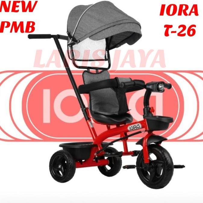 Sepeda roda tiga PMB IORA T 26 SEPEDA BALITA IORA T26 TRICYCLE IORA