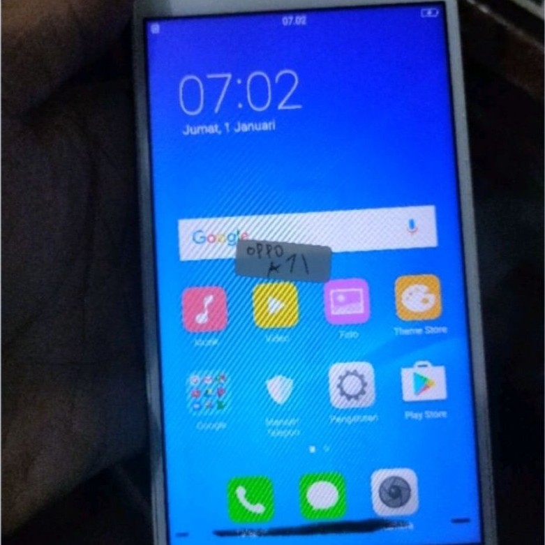 Lcd Oppo a71 minus