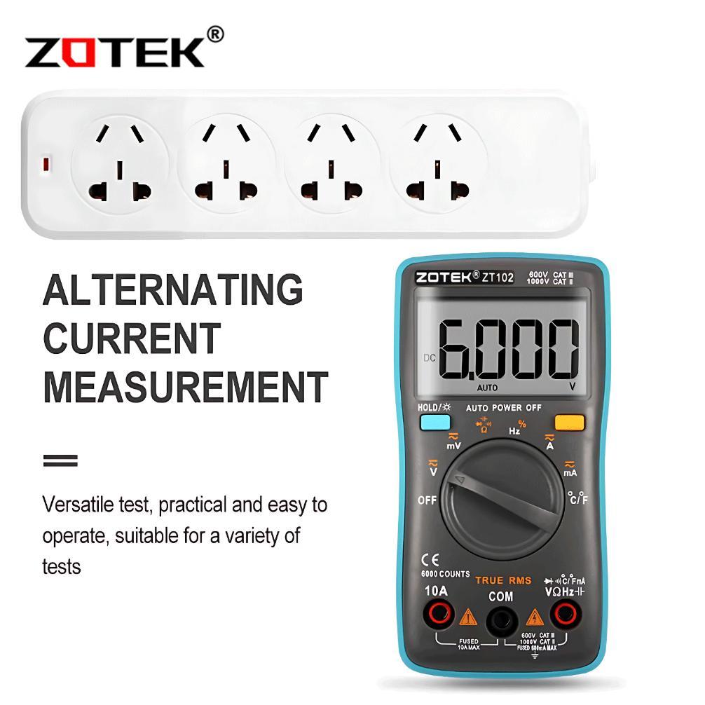 AVOMETER DIGITAL ZOTEK ZT102 / MULTITESTER DIGITAL ZT102 ORIGINAL