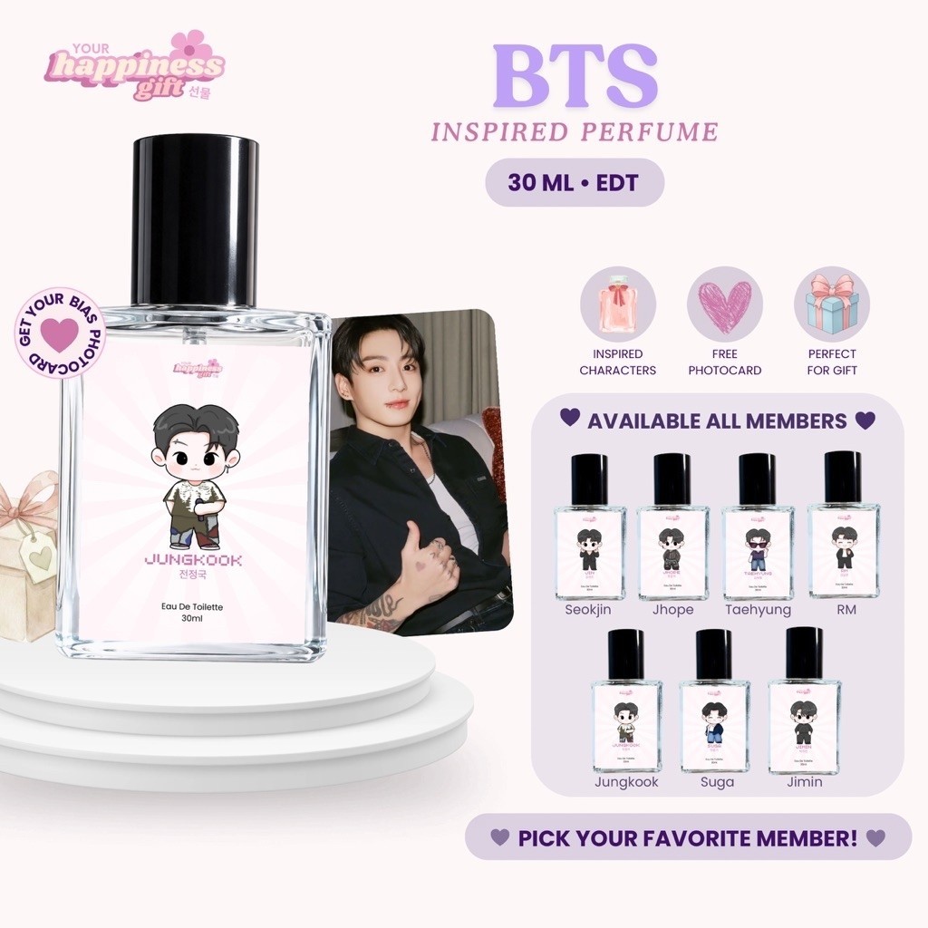 Parfum inspired Kpop Korea | Parfum Inspired BTS | Parfum Inspired Korea Murah