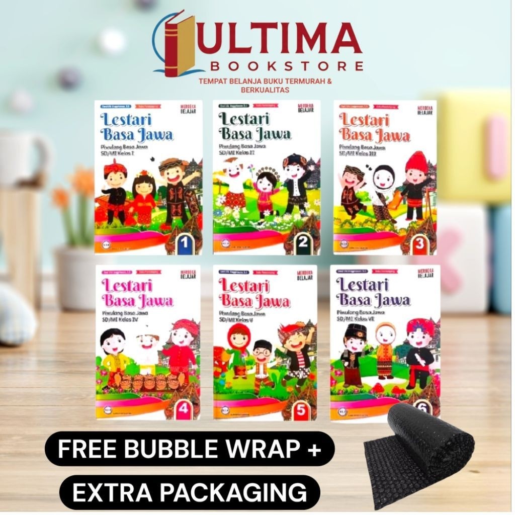 BUKU LESTARI BASA JAWA PIWULANG BASA JAWA UNTUK SISWA SD/MI KELAS 1-2-3-4-5-6 KURIKULUM MERDEKA BELA
