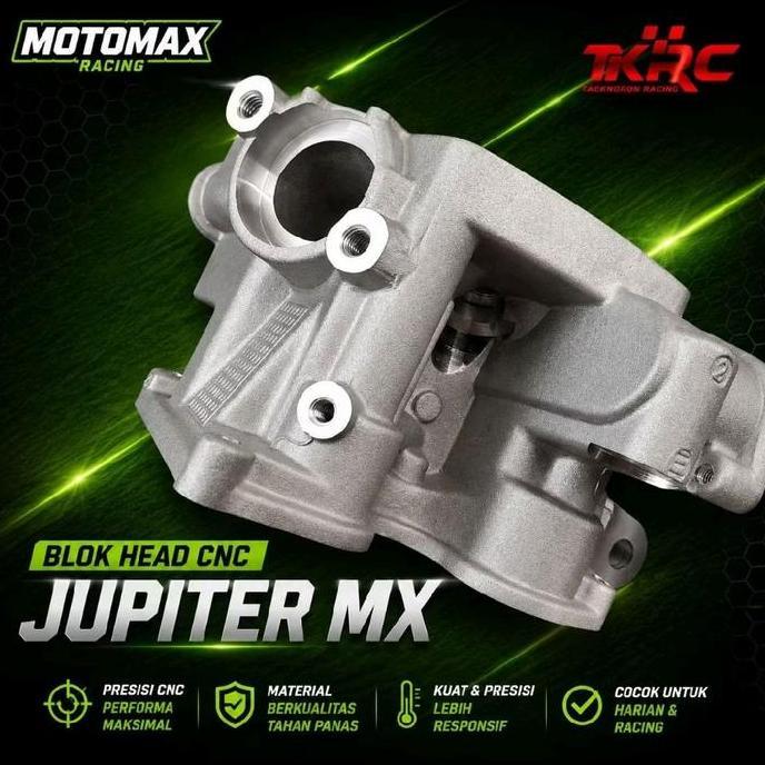 BLOK HEAD CNC JUPITER MX LAMA MX NEW MX KING VIXION OLD LAMA R15 V2 KLEP 19 22 20 23 MM 22 25 MM 24 