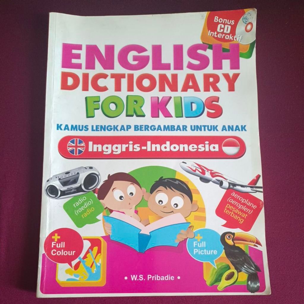 Buku English Dictionary for Kids