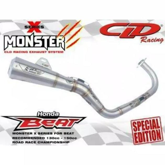 Knalpot CLD Beat karbu Beat Fi Monster X Series