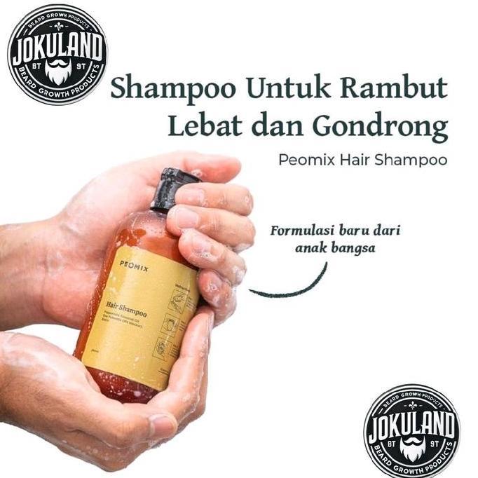 Likahava_ - Peomix Hair Shampoo - Shampoo With Biotin  Haircare Perawatan Rambut Rontok